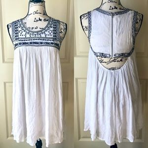 White Embellished Dress